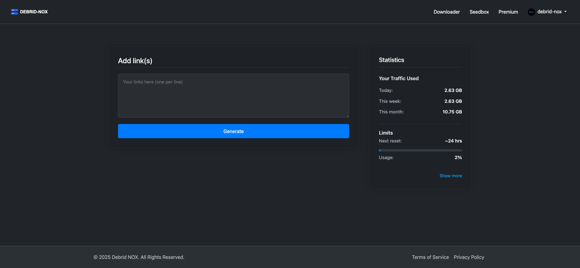 Downloader Screenshot